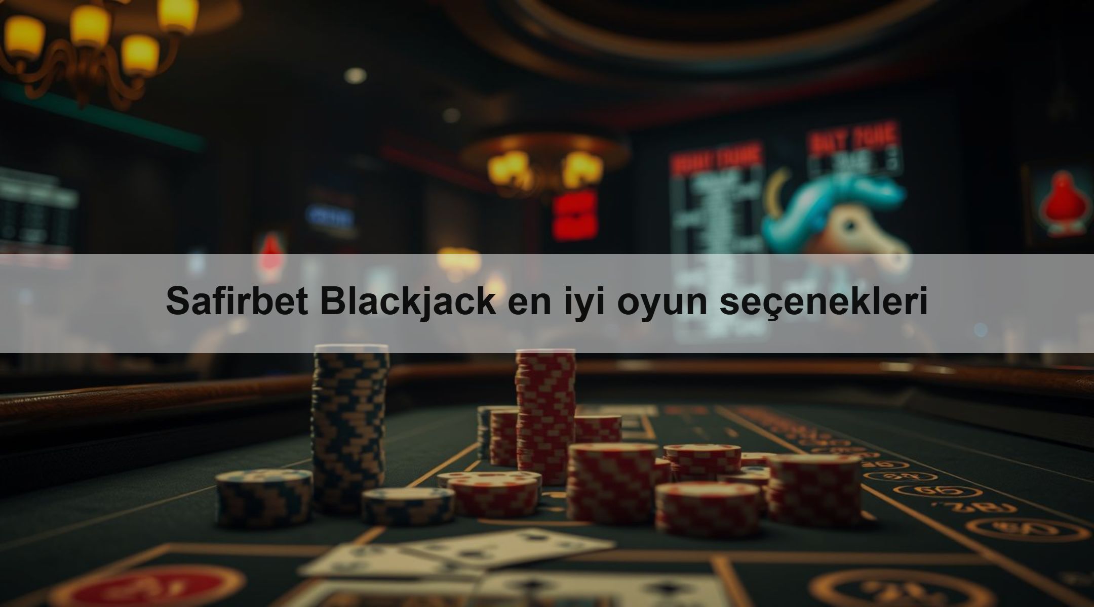 Safirbet Blackjack en iyi oyun seçenekleri