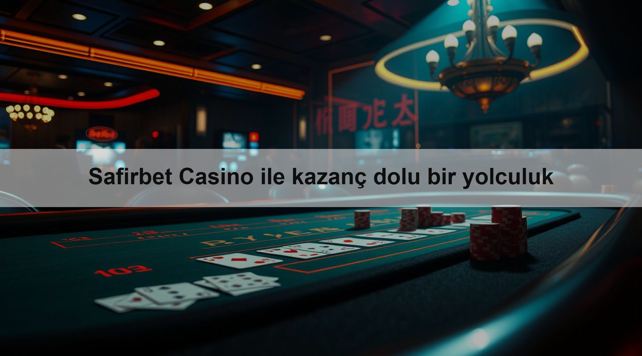 Safirbet Casino ile kazanç dolu bir yolculuk